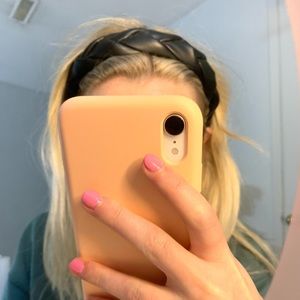 Braided black headband!